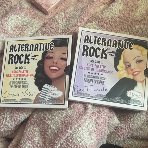 theBalm Alternative Rock Face Palette Duo - Stevie Nickel & Pink Fluorite - Picture 1 of 2